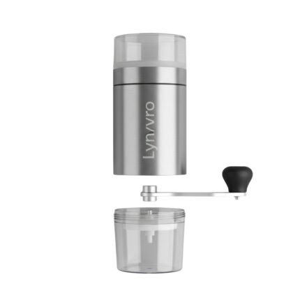 Lynvro Portable Manual Coffee Grinder Compact Stainless Steel